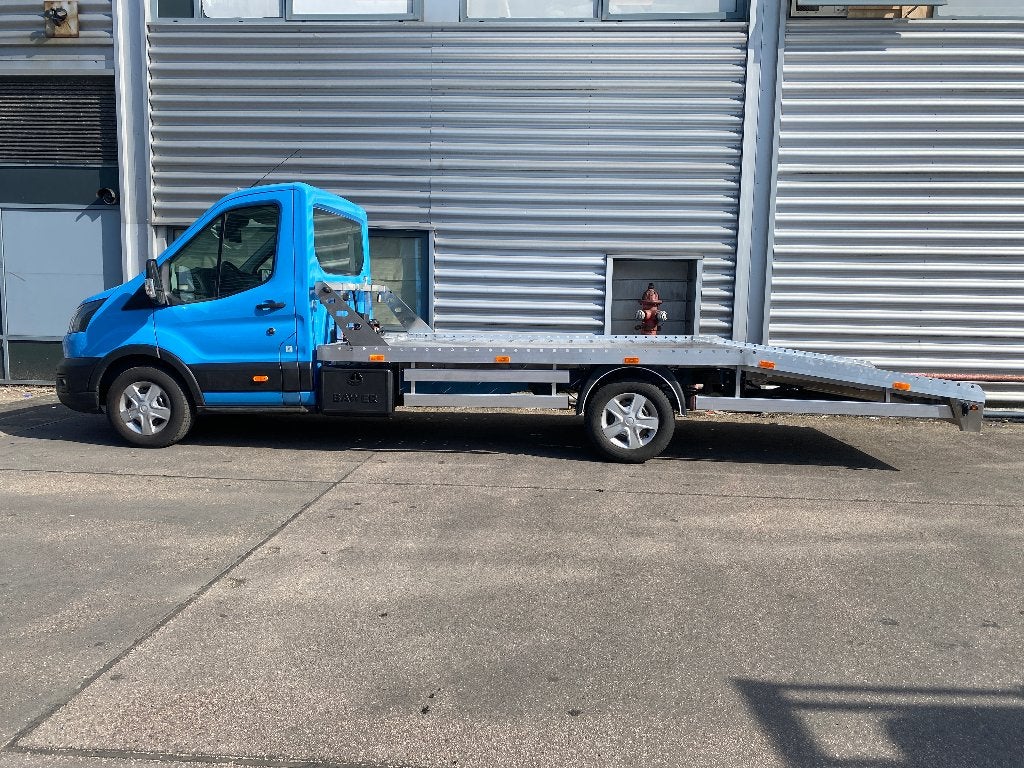Ford Transit Takelwagen 1600KG laden, Compleet Aluminium!, Euro 6, 4 cilinders, 2500 kg, Grijs