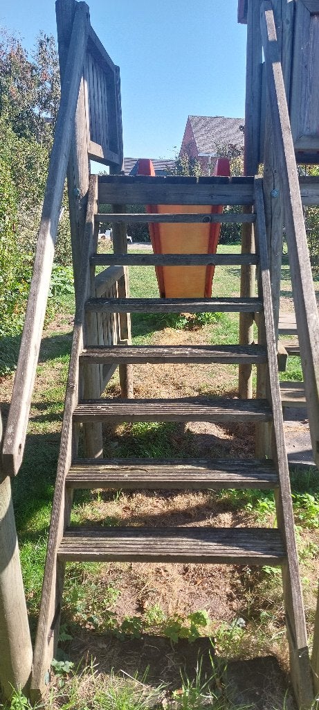 Speeltuig tuin, Kinderen en Baby's, Ophalen, Gebruikt, Glijbaan