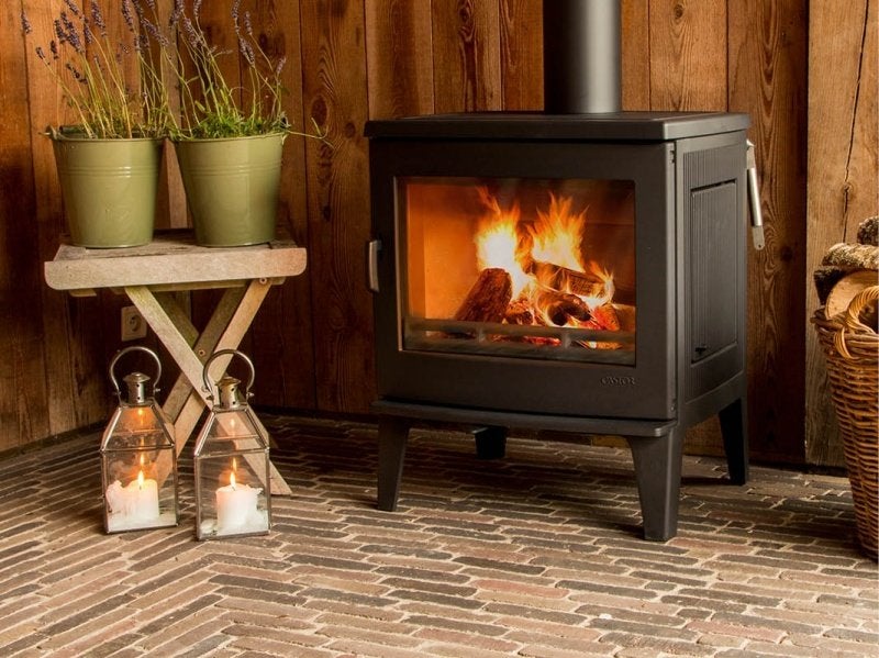 Houtkachel Saey Peak antraciet AANBIEDING, Maison & Meubles, Neuf, Enlèvement ou Envoi, Multicolore, Autres matériaux