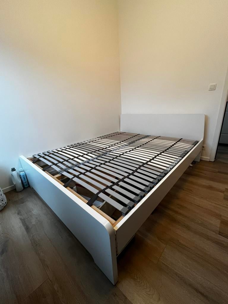 Lit 160x200, Maison & Meubles, Chambre à coucher | Lits, Enlèvement, Utilisé, 200 cm, Deux personnes