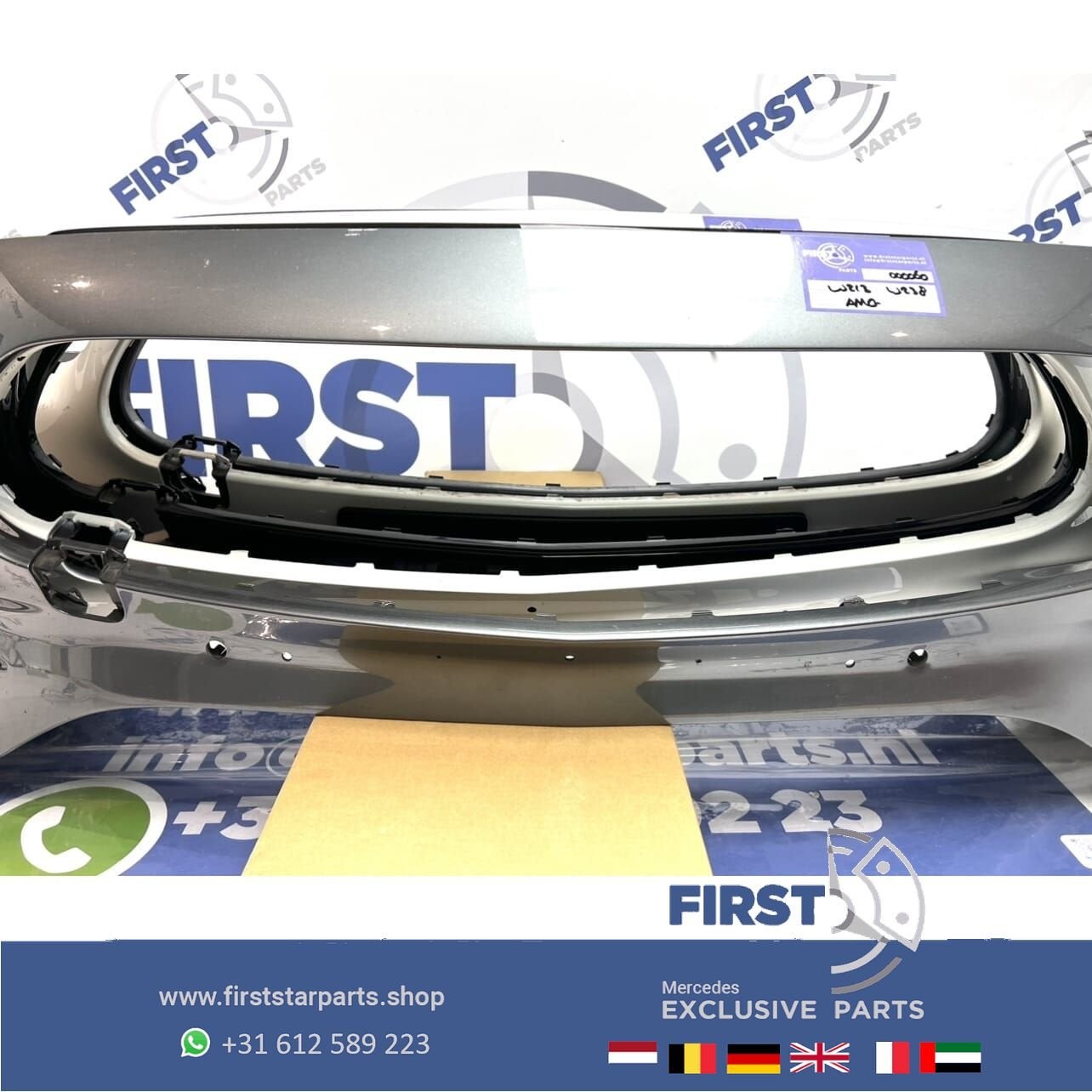 W213 C238 AMG Voorbumper Mercedes E Klasse 2022 bumper PDC F, Auto-onderdelen, Gebruikt, -, Voor, Ophalen of Verzenden