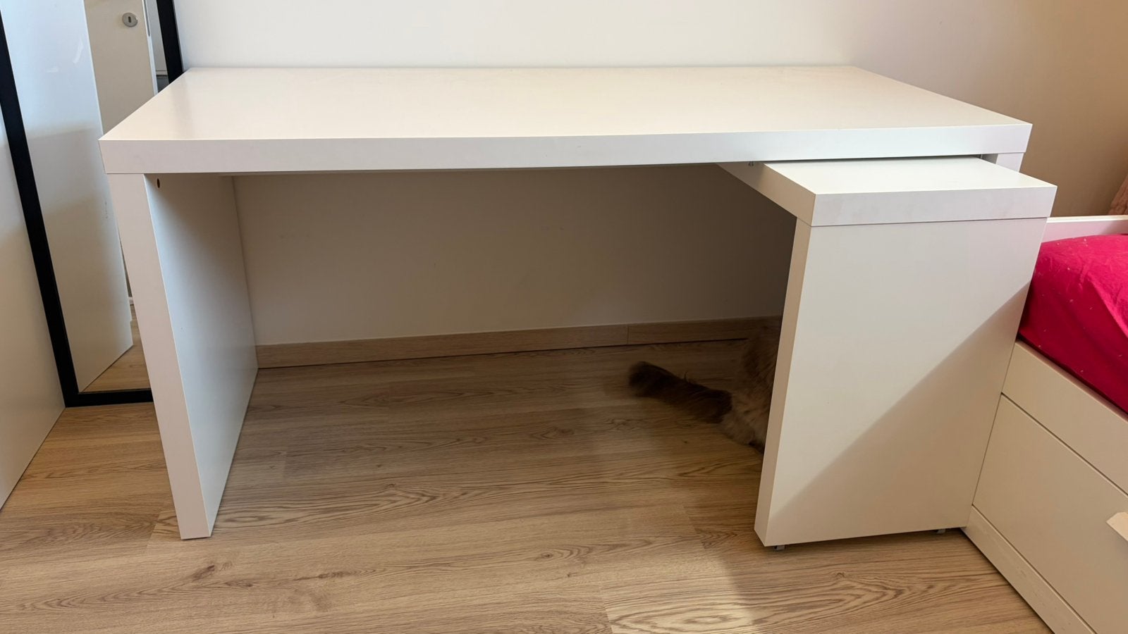 Ikea Malm bureau, Maison & Meubles, Enlèvement, Comme neuf, IKEA