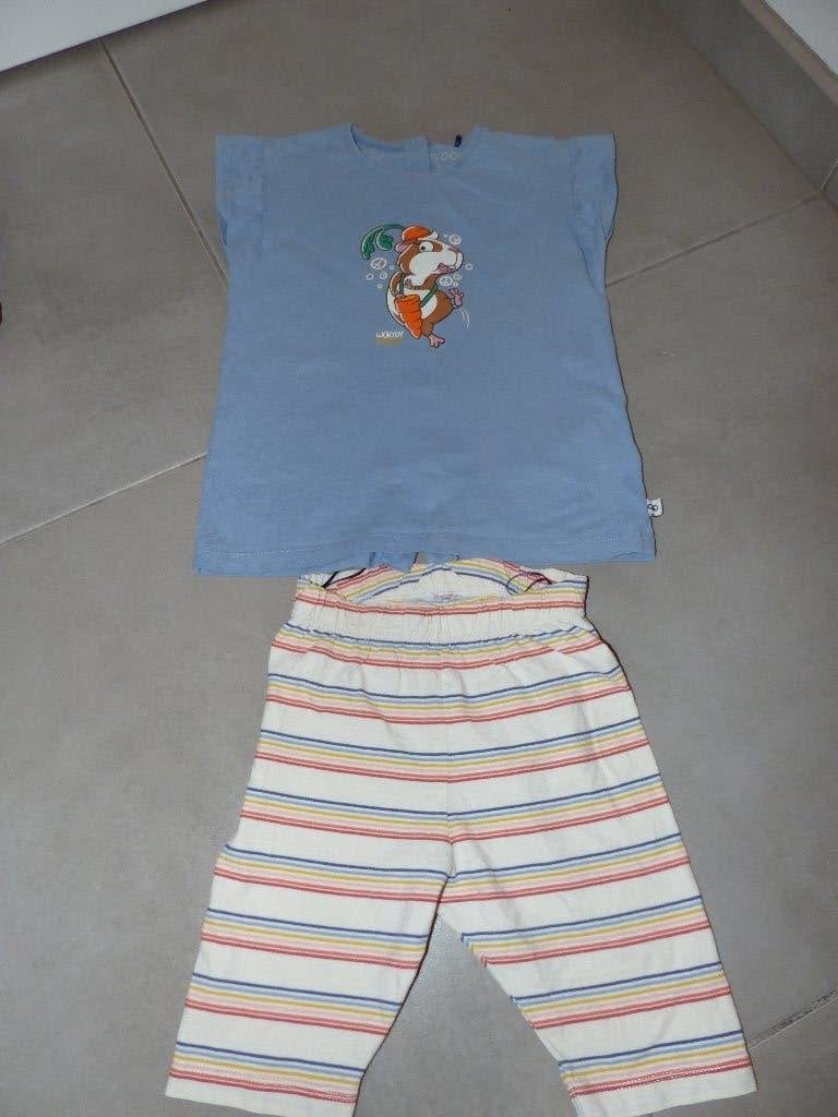 Woody pyjama met hamstertjes - maat 86, Kinderen en Baby's, Nacht- of Onderkleding, Gebruikt, Meisje, Ophalen of Verzenden