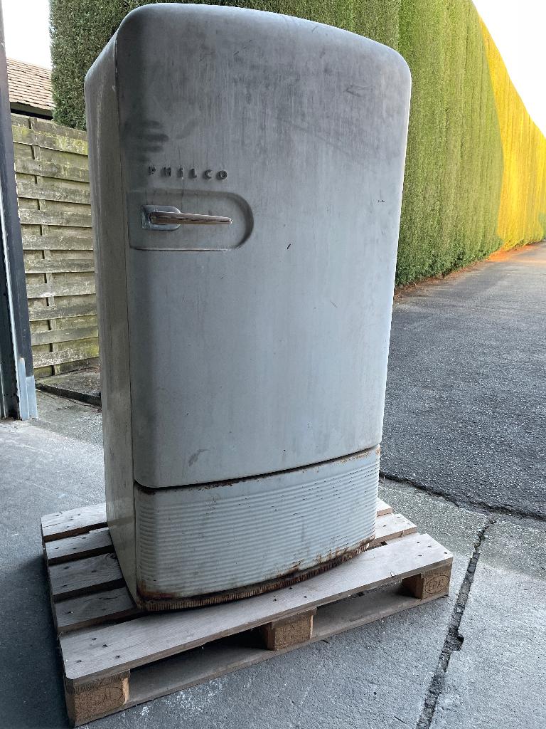 Réfrigérateur vintage Philco, Electroménager, Enlèvement, Utilisé, Avec compartiment congélateur