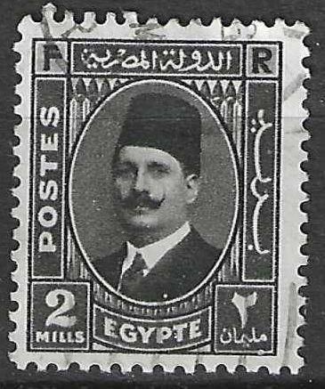 Egypte 1927/1932 - Yvert 119 - Koning Fouad I (ST), Postzegels en Munten, Postzegels | Afrika, Verzenden, Egypte, Gestempeld