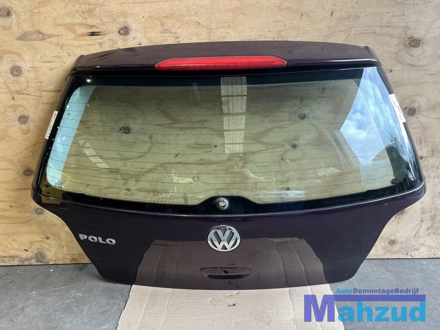 VW POLO 9N Paars LC3W achterklep 2001-2008, Arrière, Volkswagen, Volkswagen AG, Vw@volkswagen.de