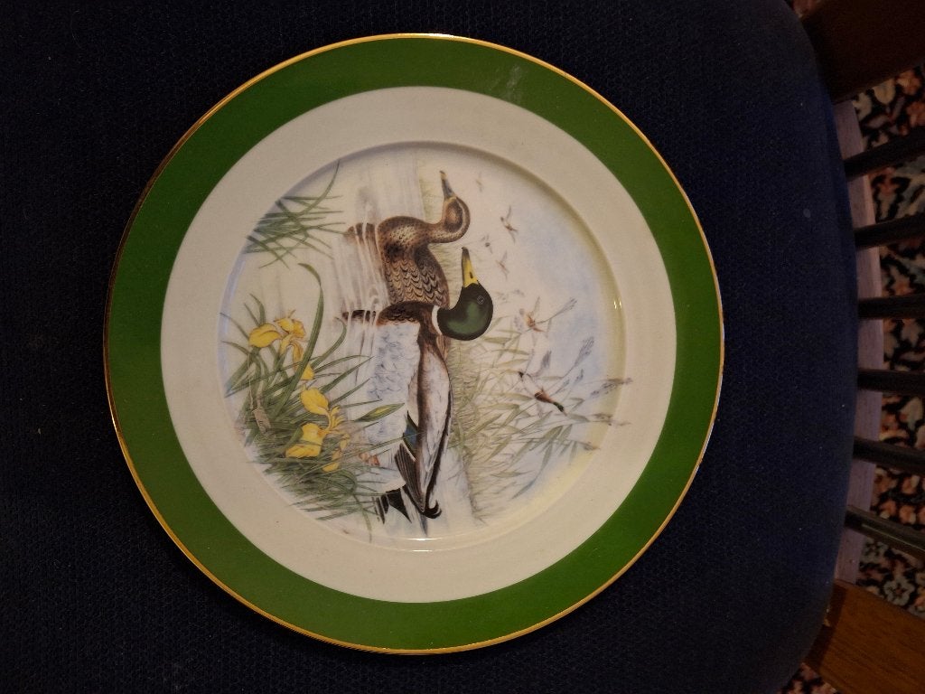 Sierborden Limoges eenden, Antiquités & Art, Antiquités | Porcelaine, Enlèvement