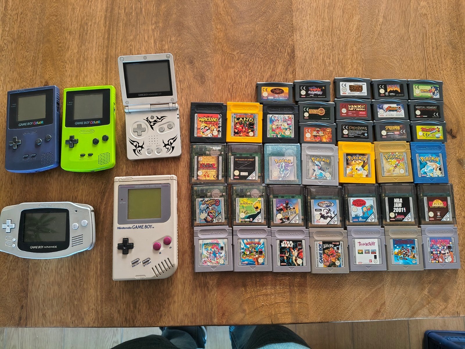 lot gameboys + 37 games, Enlèvement ou Envoi, Utilisé