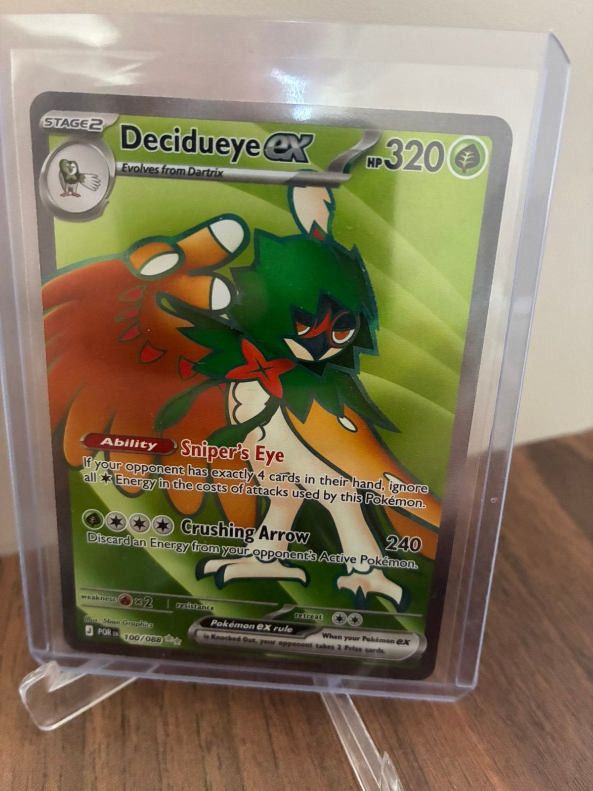 Pokémon decidueye ex perfect order, Enlèvement ou Envoi, Comme neuf, Booster