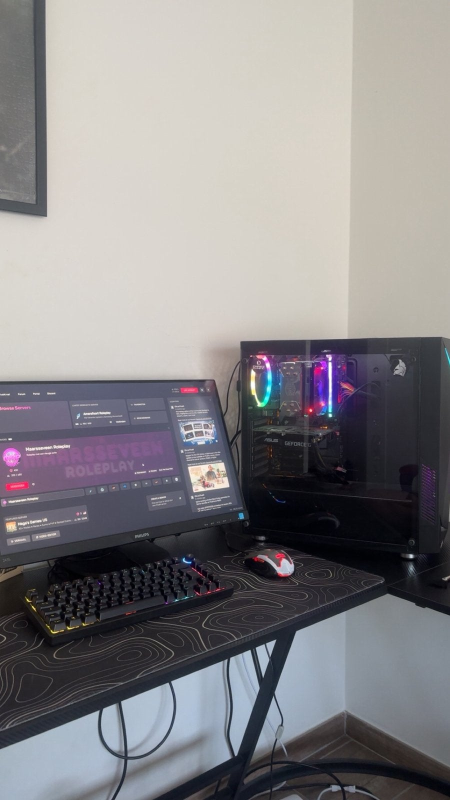 Gaming setup, Computers en Software, Ophalen, Zo goed als nieuw, Gaming, HDD
