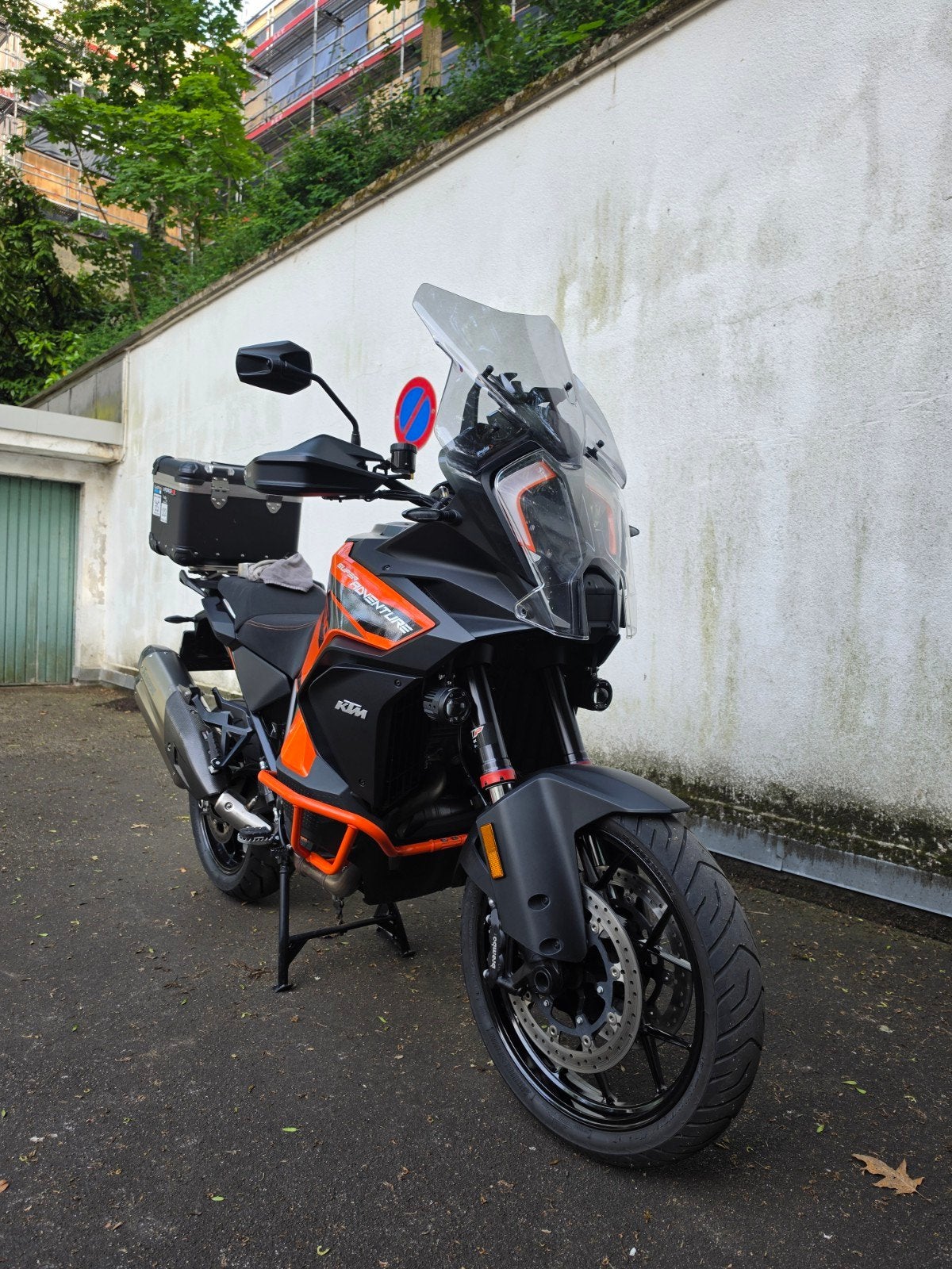 KTM Super Adventure 1290s, Poignées chauffantes