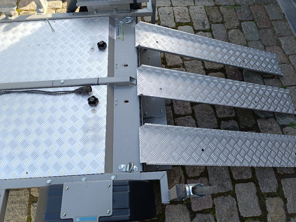 aanhangwagen voor scootmobiel +  1 fiets, 80 kg ou plus, Comme neuf, Enlèvement, Autres types