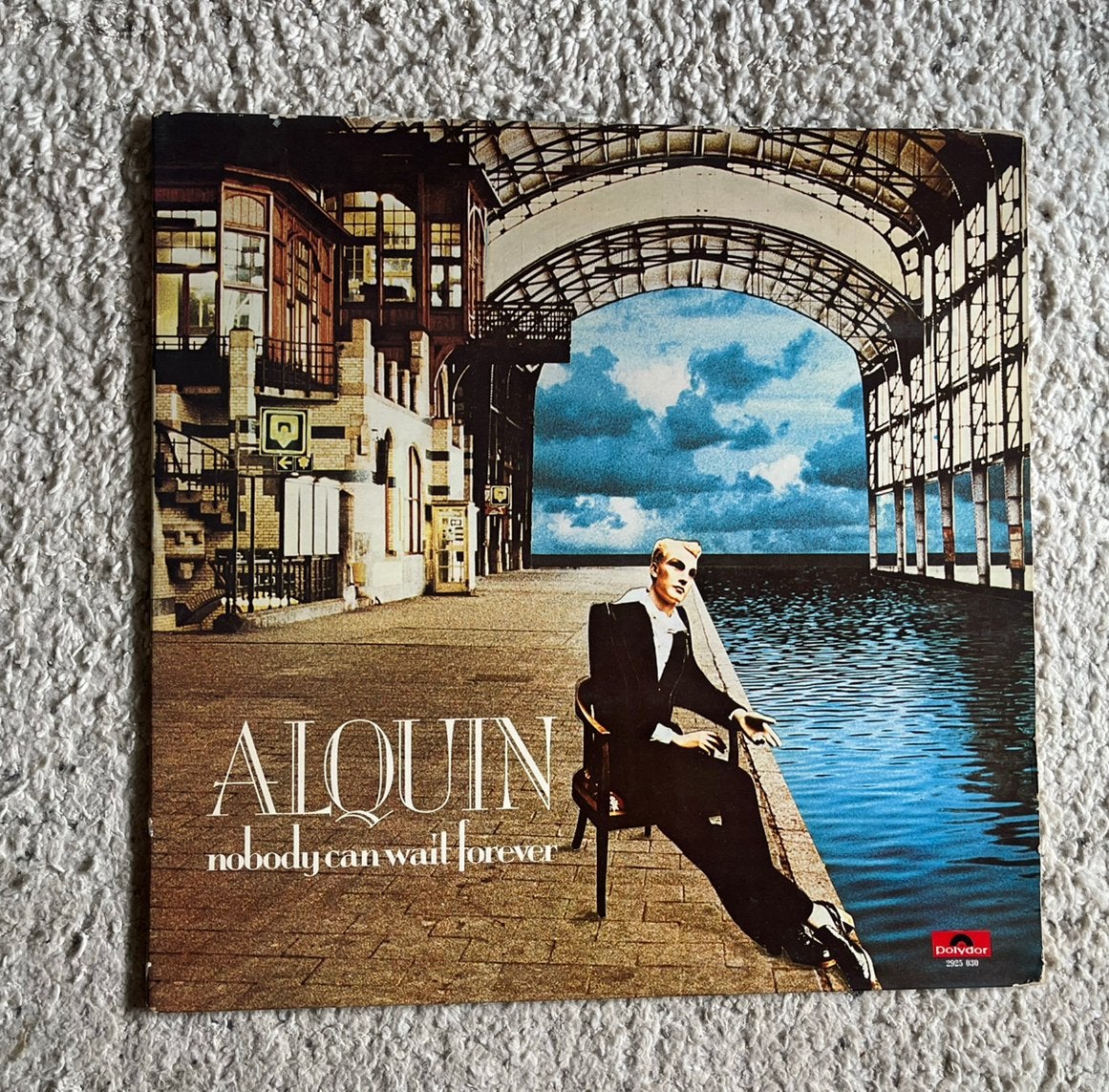 Lp Alquin, Nobody can wait forever, Ophalen of Verzenden, Gebruikt