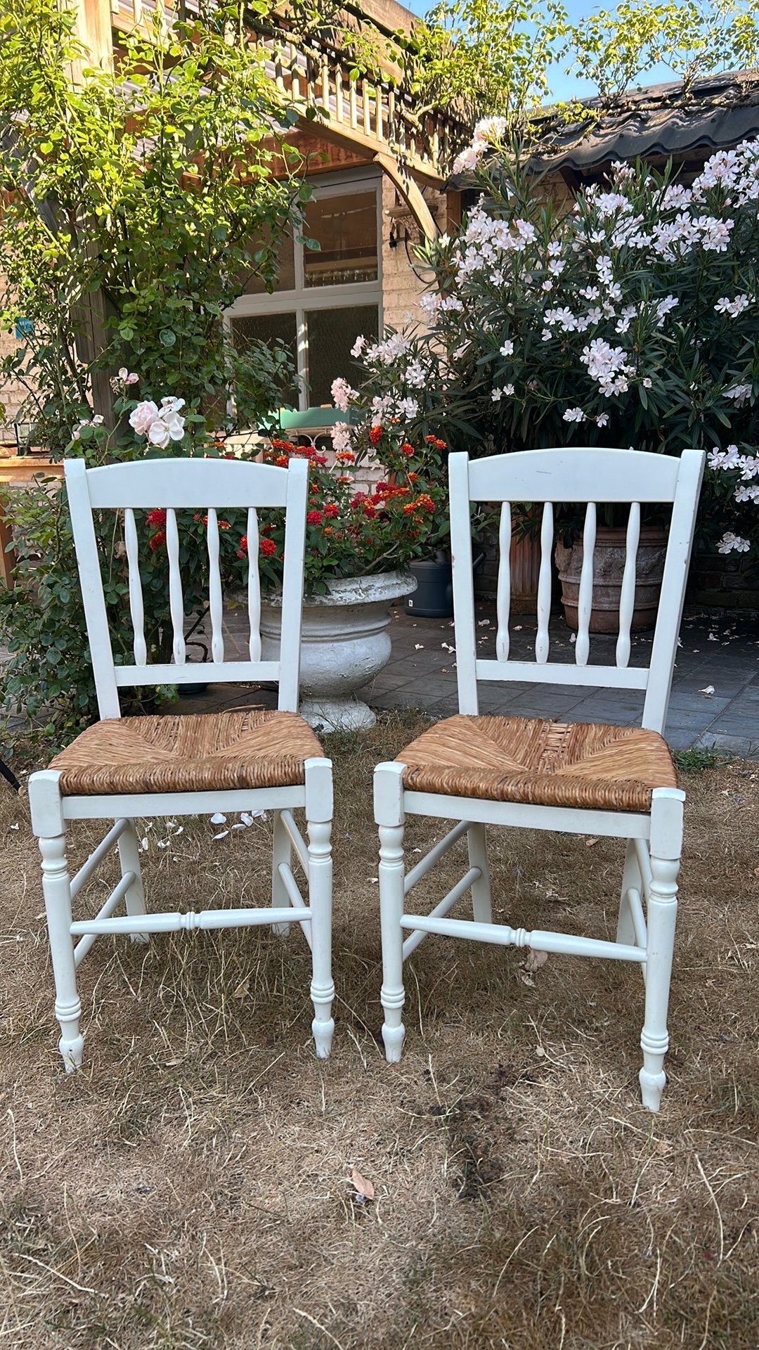 2 gratis stoelen (zonder kussens), Ophalen