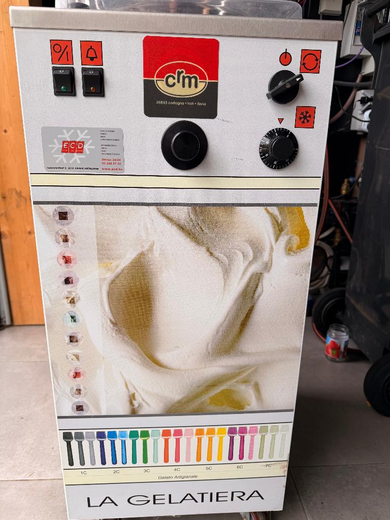 Roomijsmachine Telme Gel 10, Electroménager, Machines à glace, Enlèvement, Comme neuf