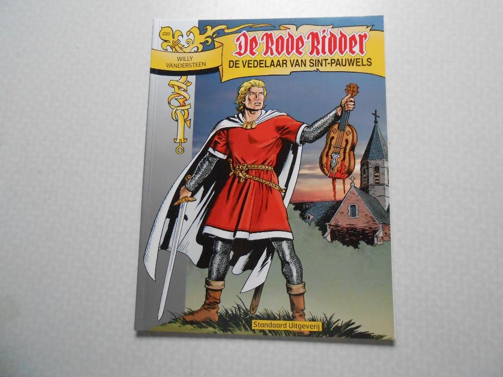 Rode ridder 220 De vedelaar van Sint-Pauwels 2008 1 ste druk, Willy Vandersteen, Eén stripboek, Nieuw, Ophalen of Verzenden