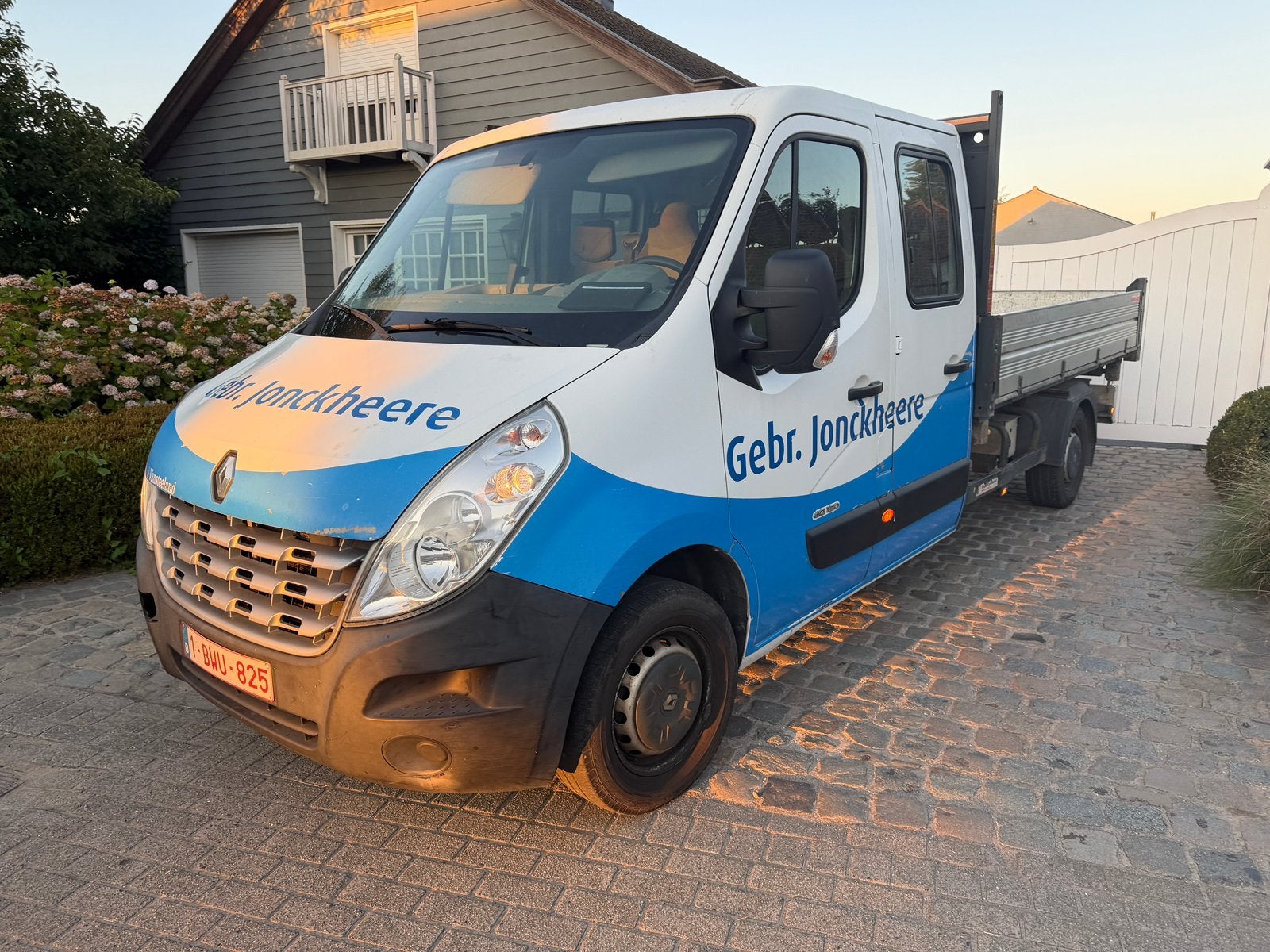 Renault master 7plaats kipper, Auto's, Voorwielaandrijving, Euro 5, Stof, ABS
