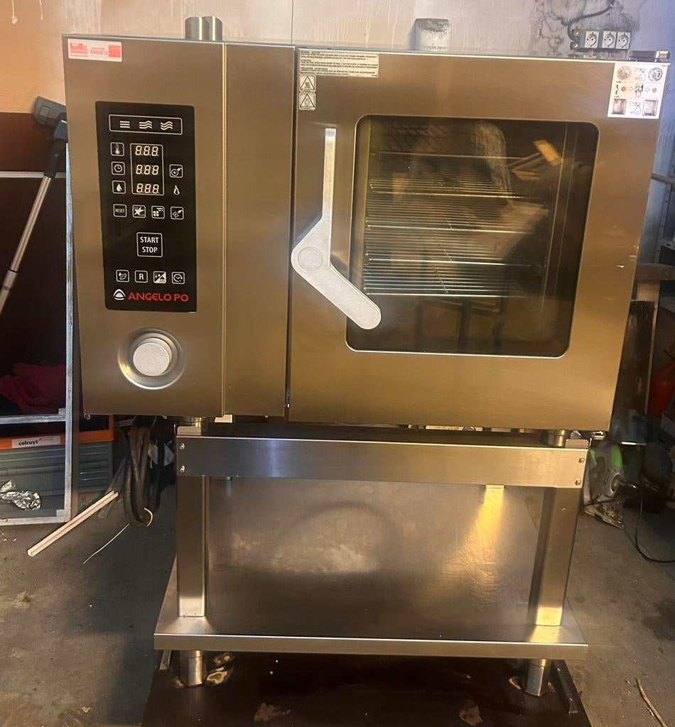 Four mixte Combi-steamer - ANGELOPO - FX61E2, Articles professionnels, Enlèvement ou Envoi, Utilisé, Fours, Fours à micro-ondes et Fours à vapeur