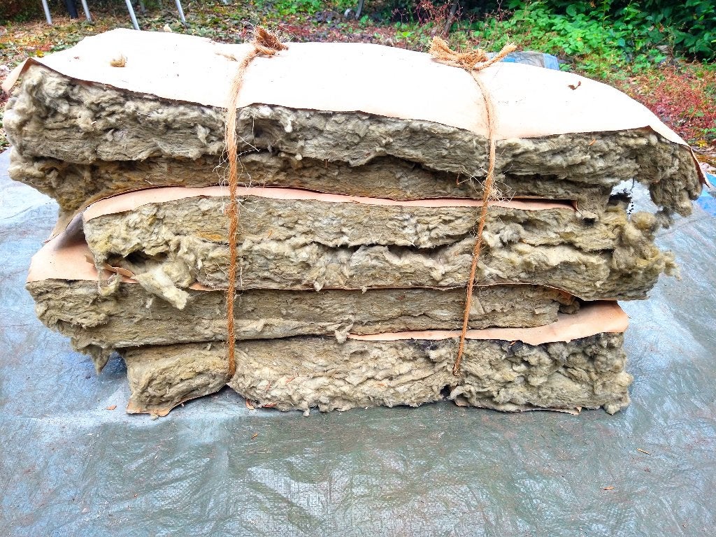 Gratis minerale wol 8 cm dik - ruim 50 m2, Doe-het-zelf en Bouw, Isolatie en Afdichting, Gebruikt, Muurisolatie, Dakisolatie, Glaswol