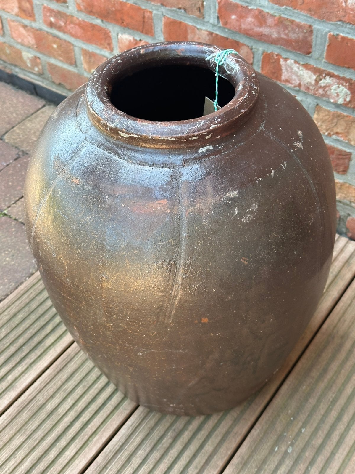 Vintage pot, Huis en Inrichting, Woonaccessoires | Vazen, Gebruikt, Ophalen