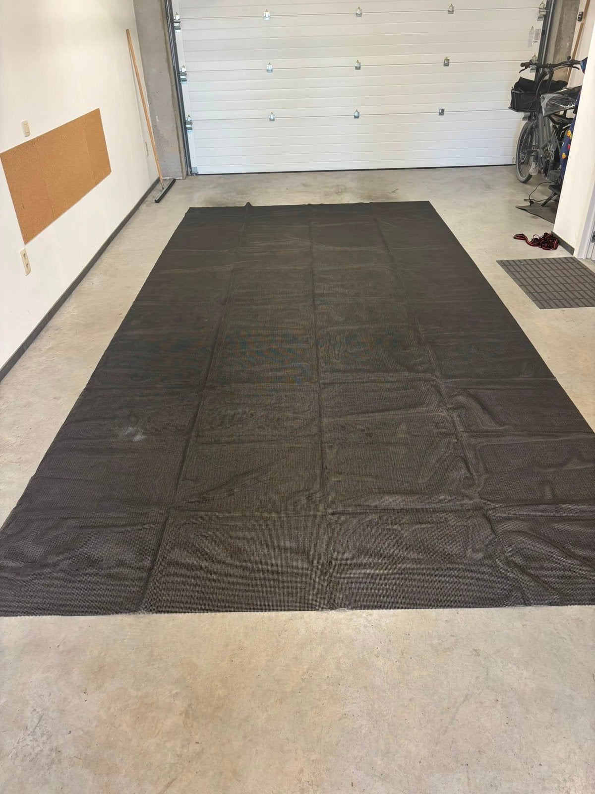 Tenttapijt 2,5m x 5m met opbergtas, Ophalen, Zo goed als nieuw