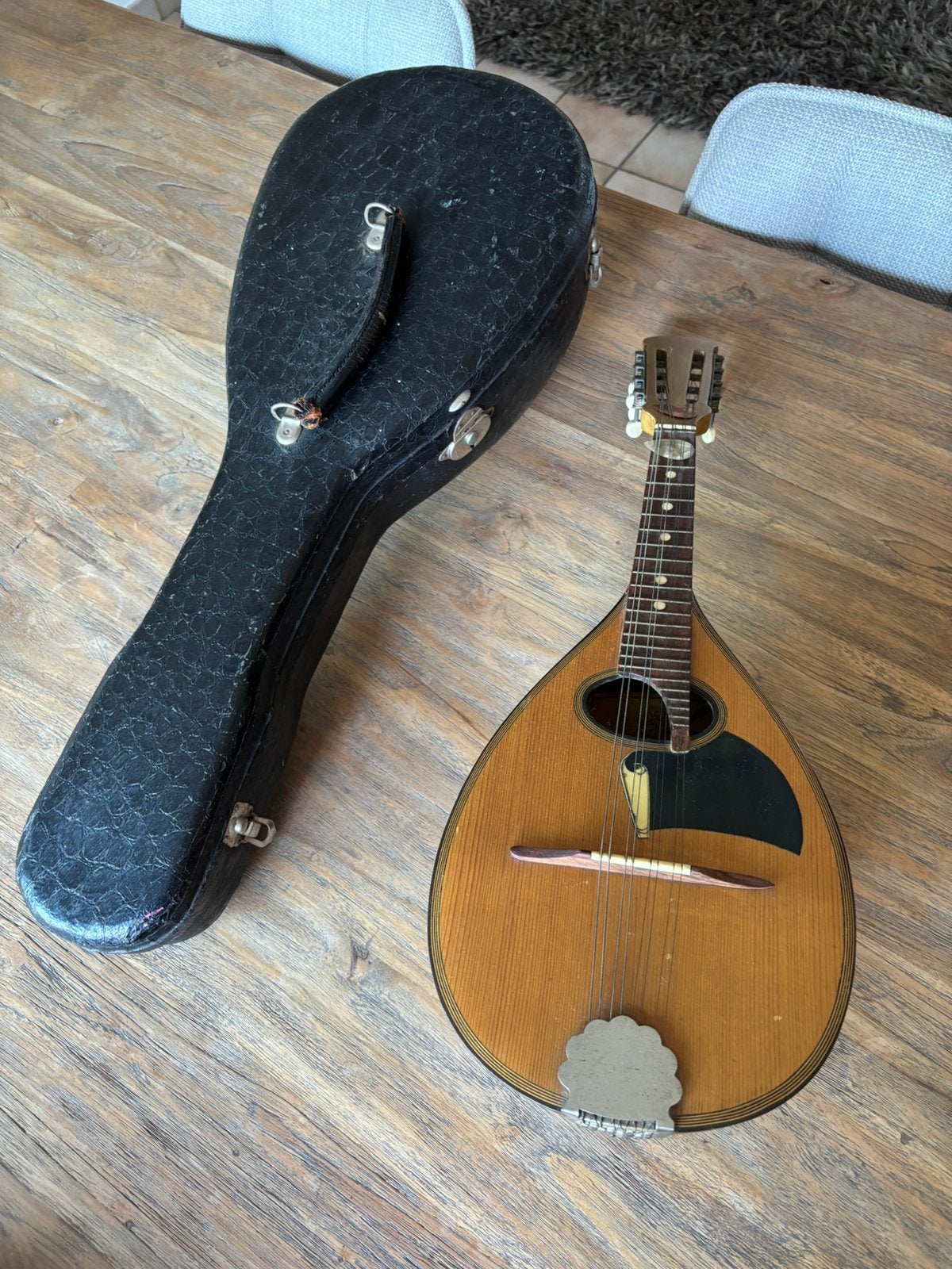 Mandoline musikalia- zeldzame italiaanse handbouw mandoline, Musique & Instruments, Enlèvement, Comme neuf