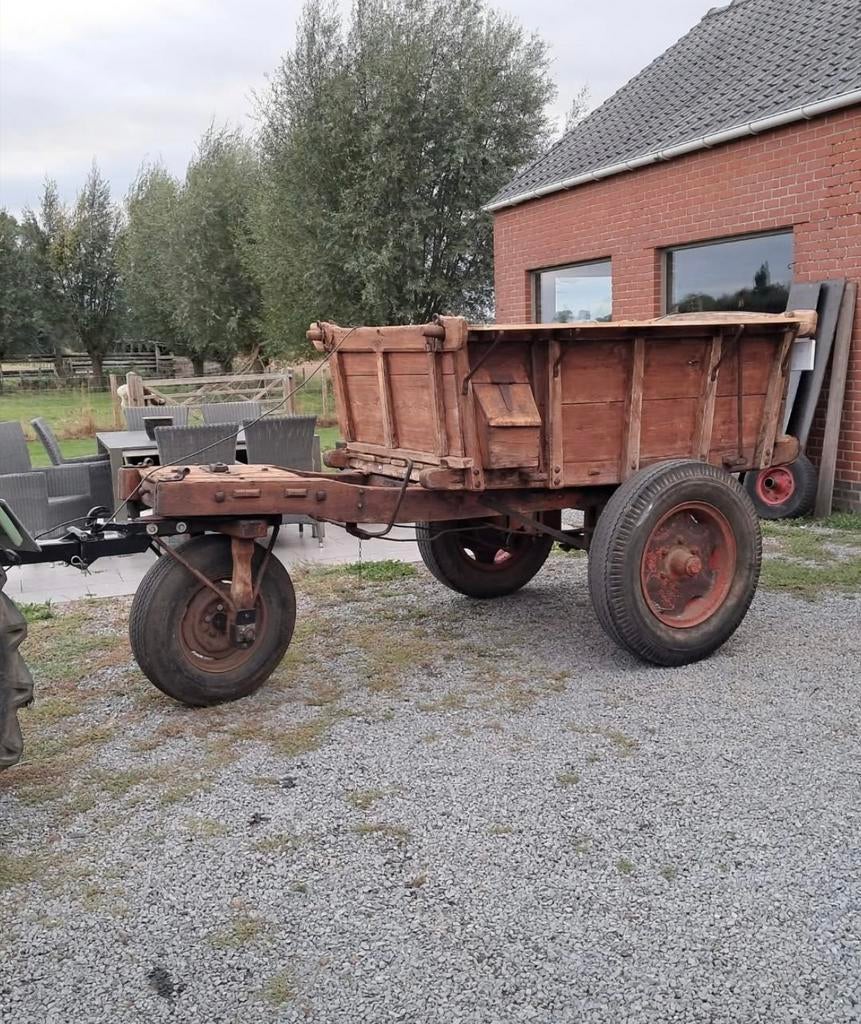 Oude driewielkar, Enlèvement