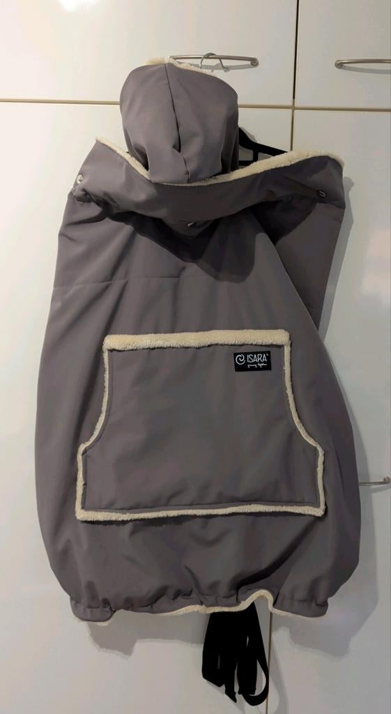 Isara Winter Draagcover Taupe, Kinderen en Baby's, Babydragers en Draagdoeken, Ophalen, Zo goed als nieuw, Overige typen, Overige merken