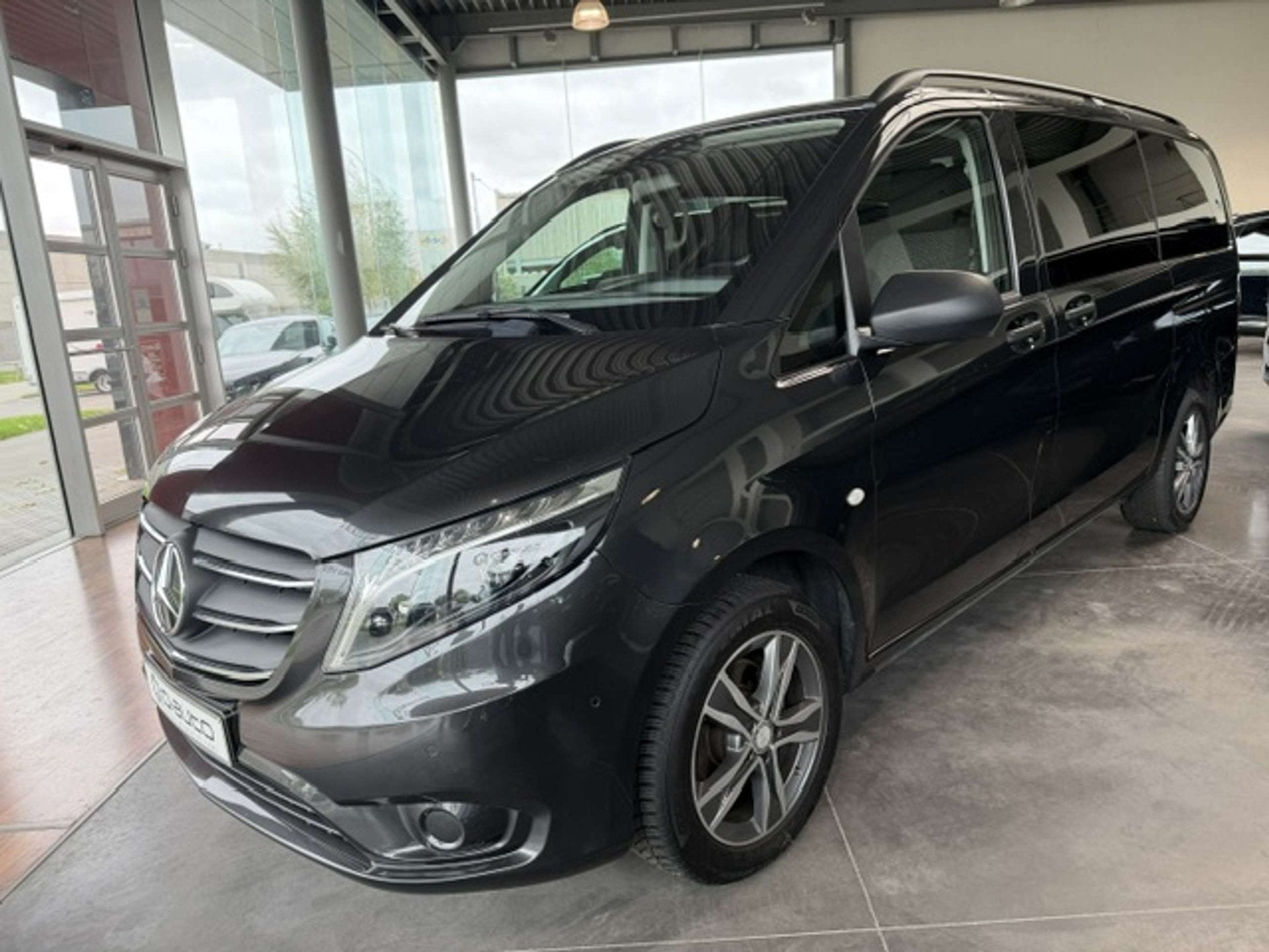 Mercedes-Benz Vito 114d Aut Dubbel Cabine Mixto L2 / GPS / L, Autos, 100 kW, Argent ou Gris, Achat, Euro 6