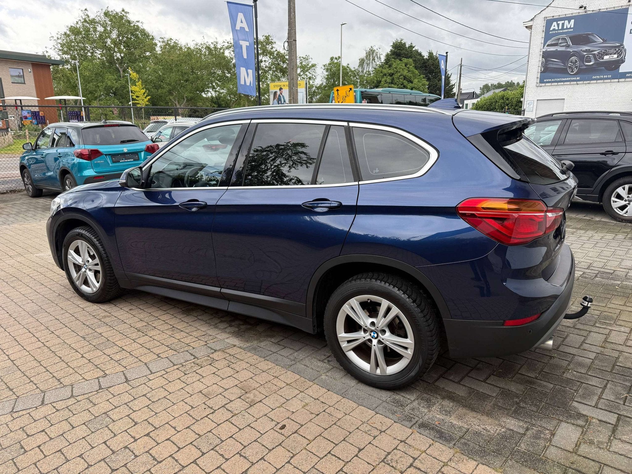 BMW X1 X1 2.0 dAS sDrive18 AdBlue (EU6d-TEMP)/Navi/Leder/pdc, Auto's, Achterwielaandrijving, 4 cilinders, Leder, Bedrijf