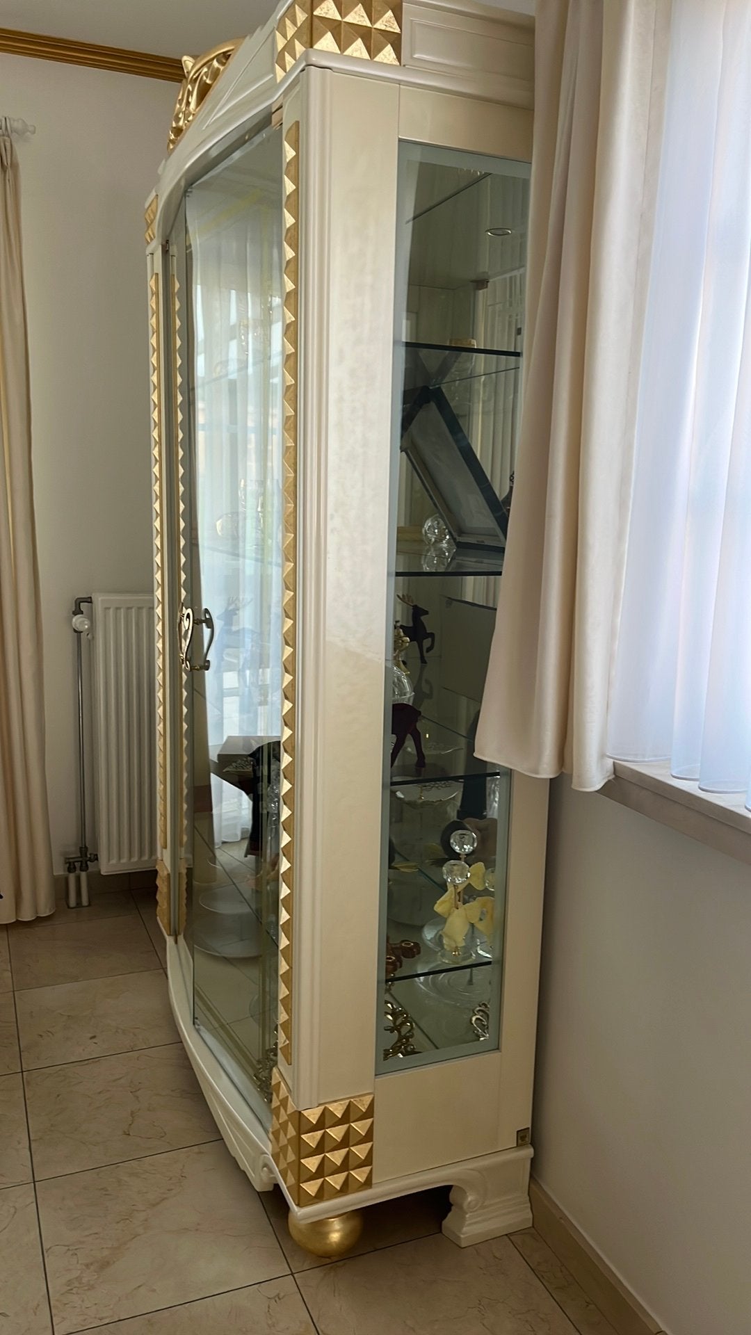 Vitrine  125cmx47cmx220, Maison & Meubles, Enlèvement, Comme neuf