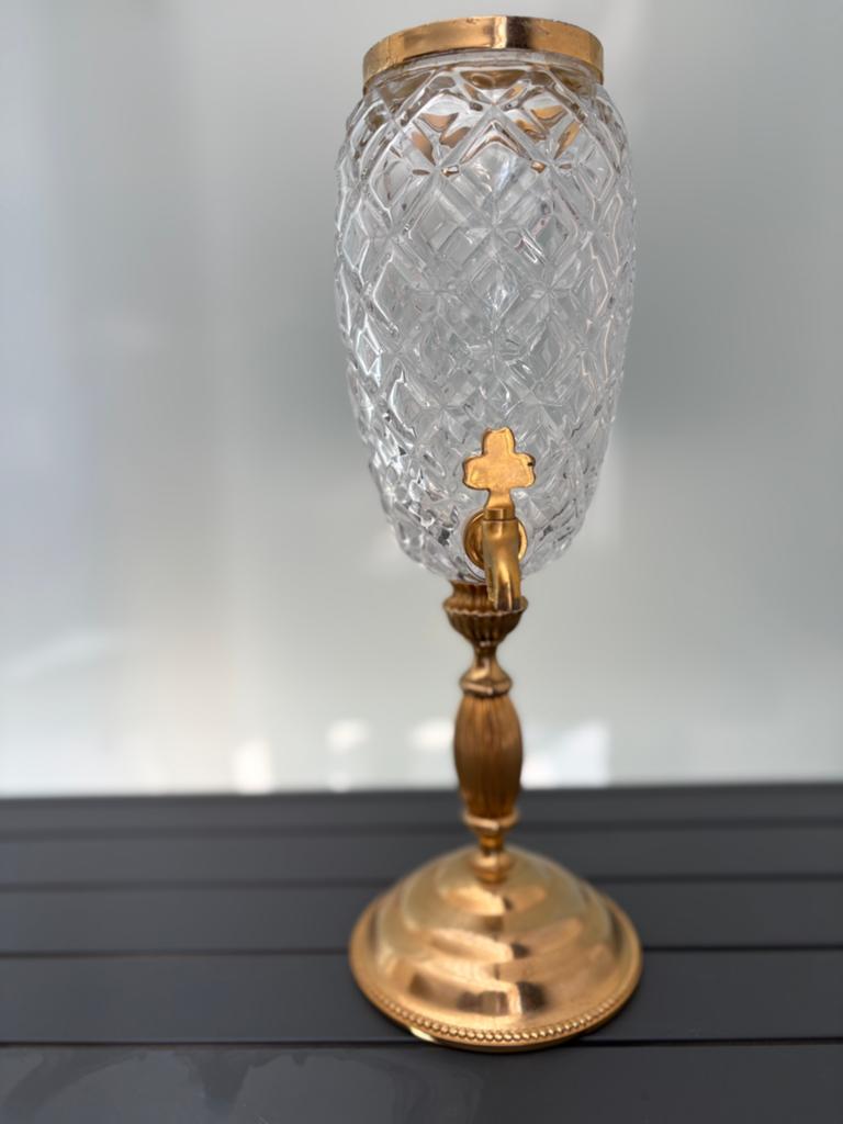 Vintage fontaine à absinthe en cristal taillé, Antiquités & Art, Enlèvement
