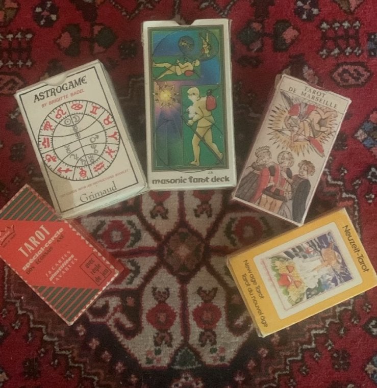 TAROT KAARTEN vintage, Enlèvement, Comme neuf