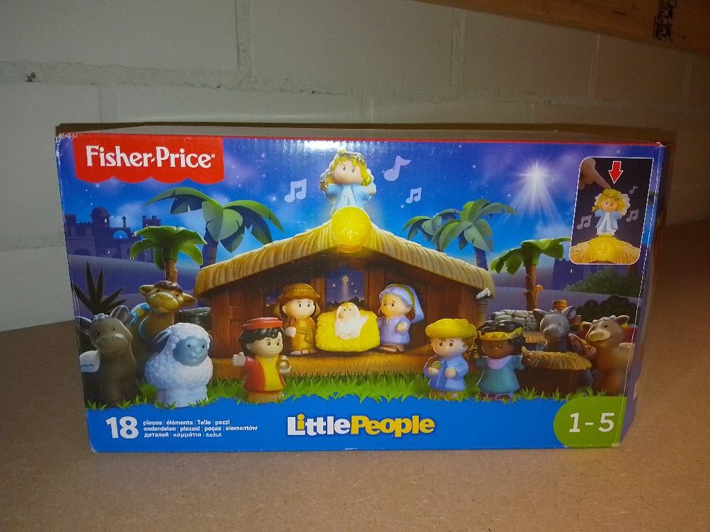 little people kerststal, Ophalen, Zo goed als nieuw, Overige typen, Met licht
