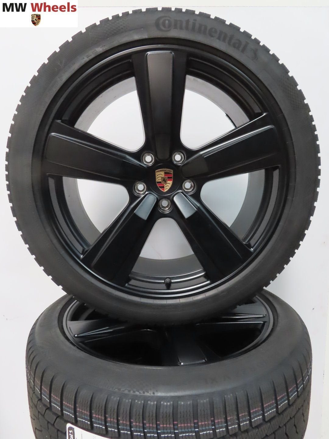 Originele Porsche Cayenne coupe 22 inch velgen winterbanden, Autos : Pièces & Accessoires, Pneus & Jantes, Pneus et Jantes, Pneus hiver
