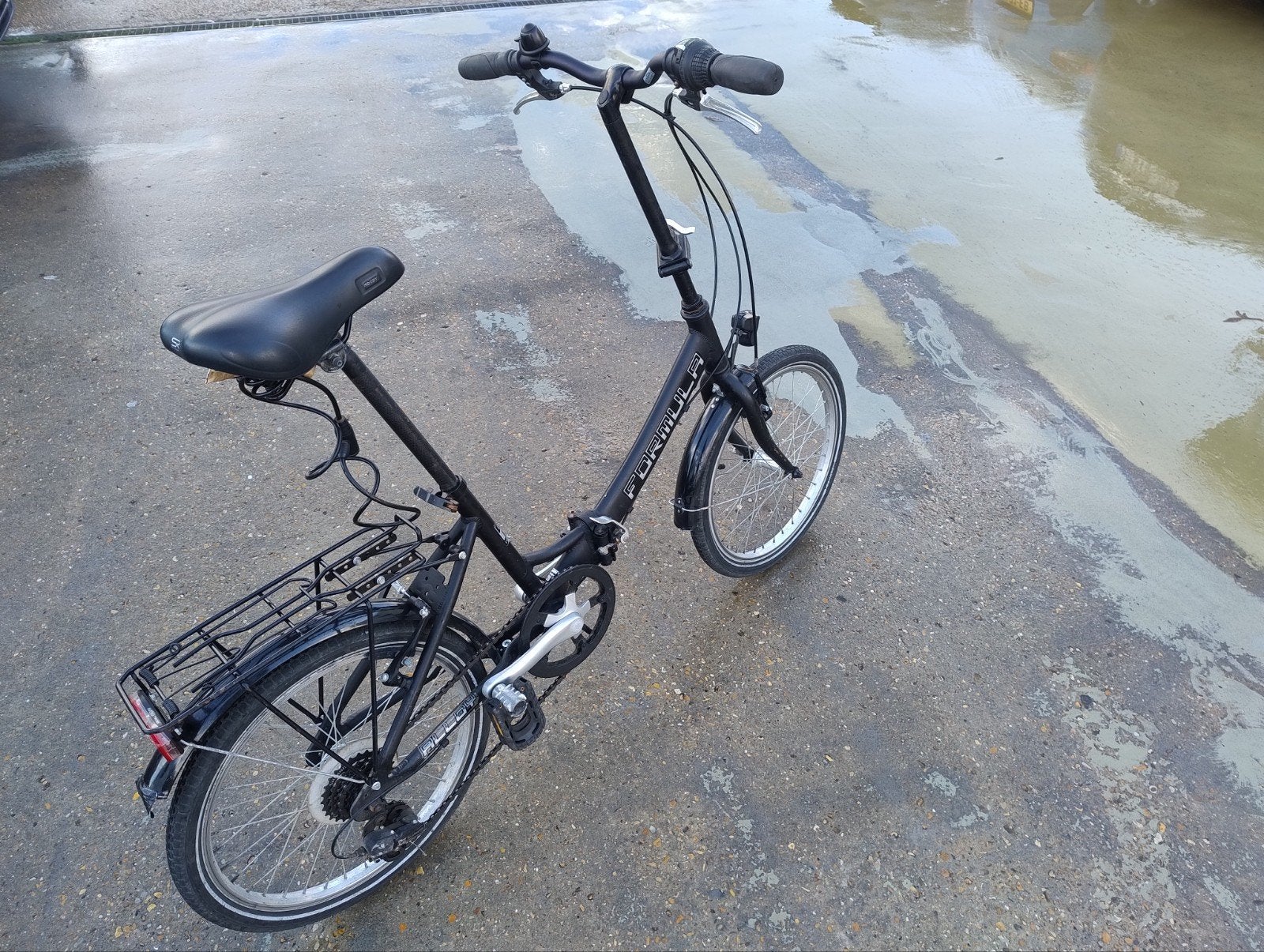 Plooifiets Formula, Enlèvement