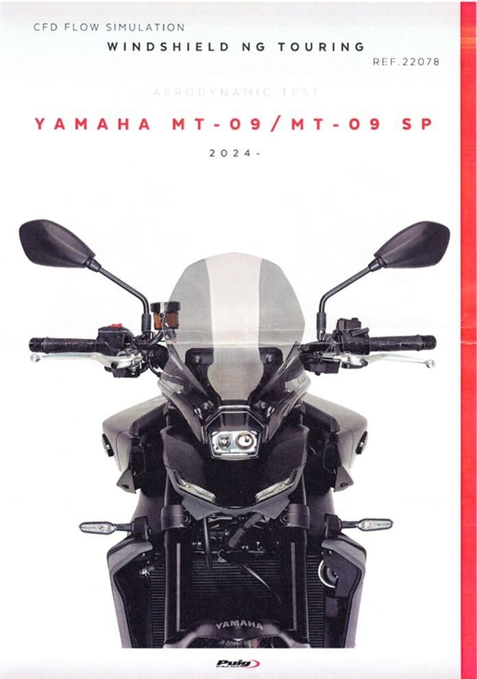 Bulle PUIG pour Yamaha MT-09 2024 ->, Enlèvement ou Envoi, Utilisé