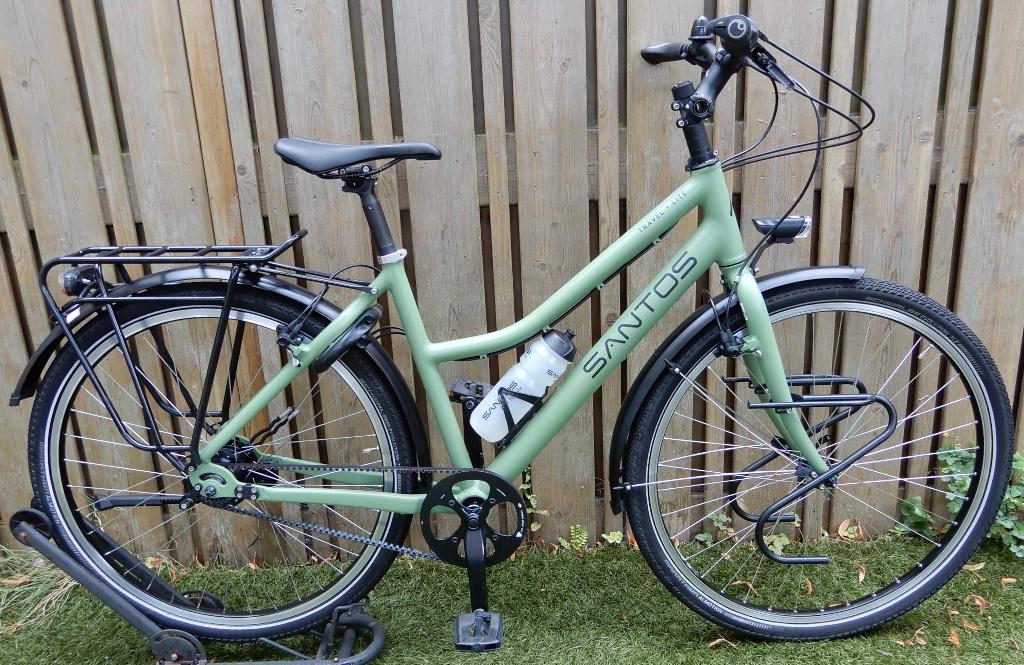 Santos Travel Lite 49 Cm Rohloff+Magura Riemaandrijving, 47 tot 50 cm, Versnellingen, Zo goed als nieuw, Ophalen