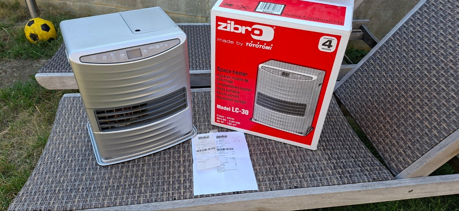 Réchauffeur laser Zibro LC 30 (très économique), 800 watts ou plus, Moins de 60 cm, Comme neuf, Enlèvement