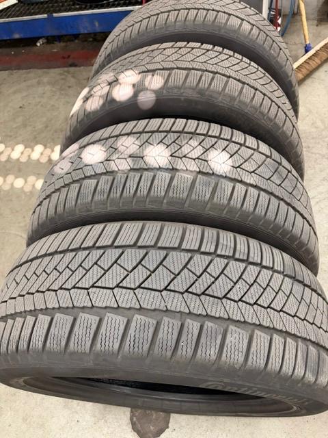 4 PNEUS HIVER OCCASIONS CONTINENTAL  TRES BON ETAT, Pneus hiver, 255 mm, Véhicule de tourisme, 21 pouces