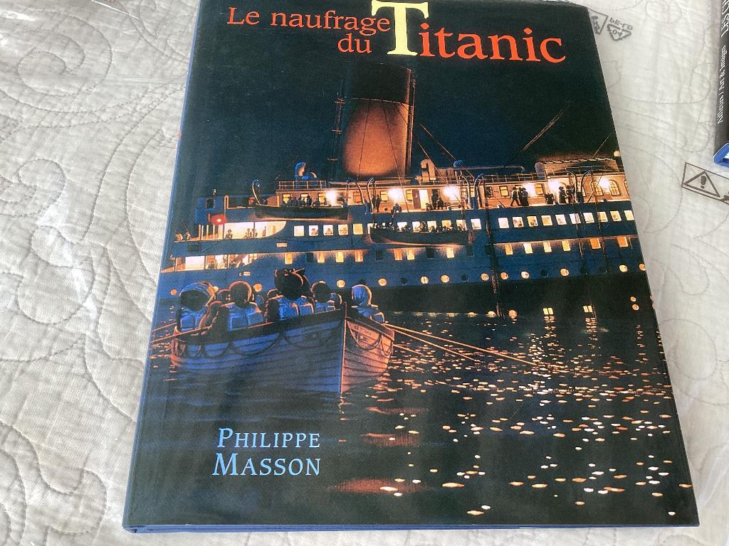 Le naufrage du TITANIC., Ophalen of Verzenden, 20e eeuw of later, Zo goed als nieuw