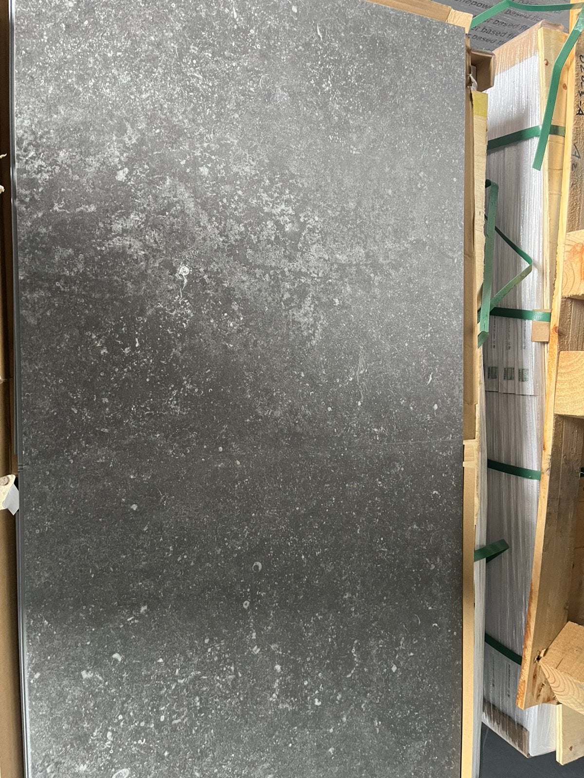 Belgium blue stone pvc composiet tegels 60x60, Ophalen, 60 cm of meer, Nieuw, 10 m² of meer