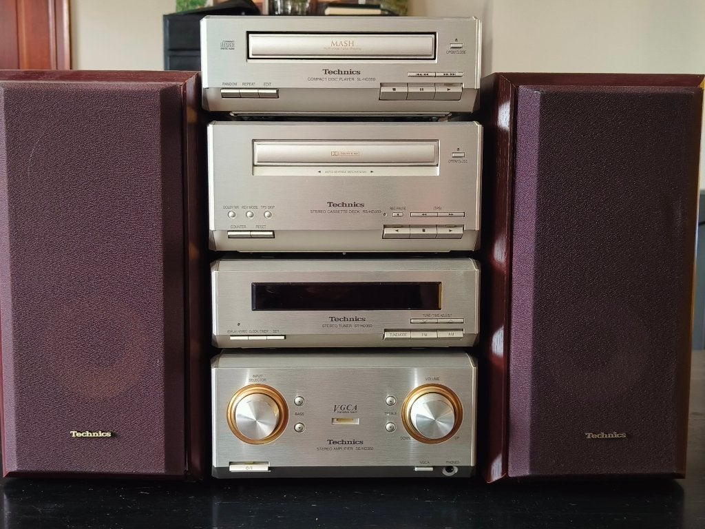 Technics HD350 Midi Stereo, Gebruikt, Ophalen, Overige merken, MP3-aansluiting
