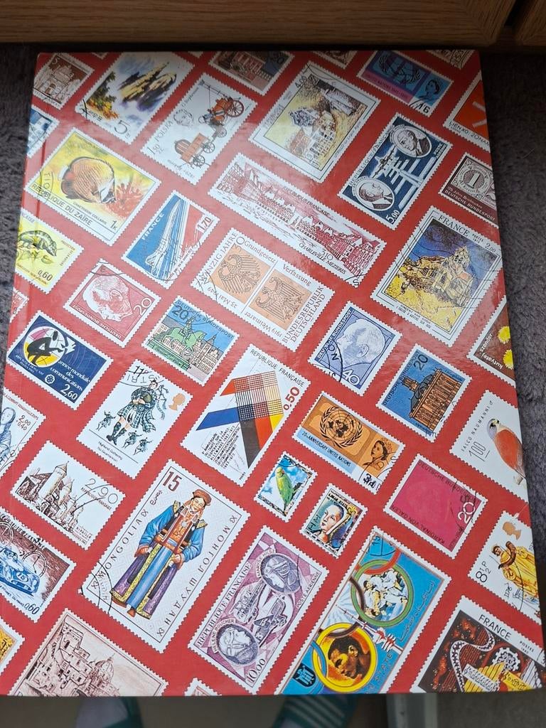 Postzegels koeien, Ophalen