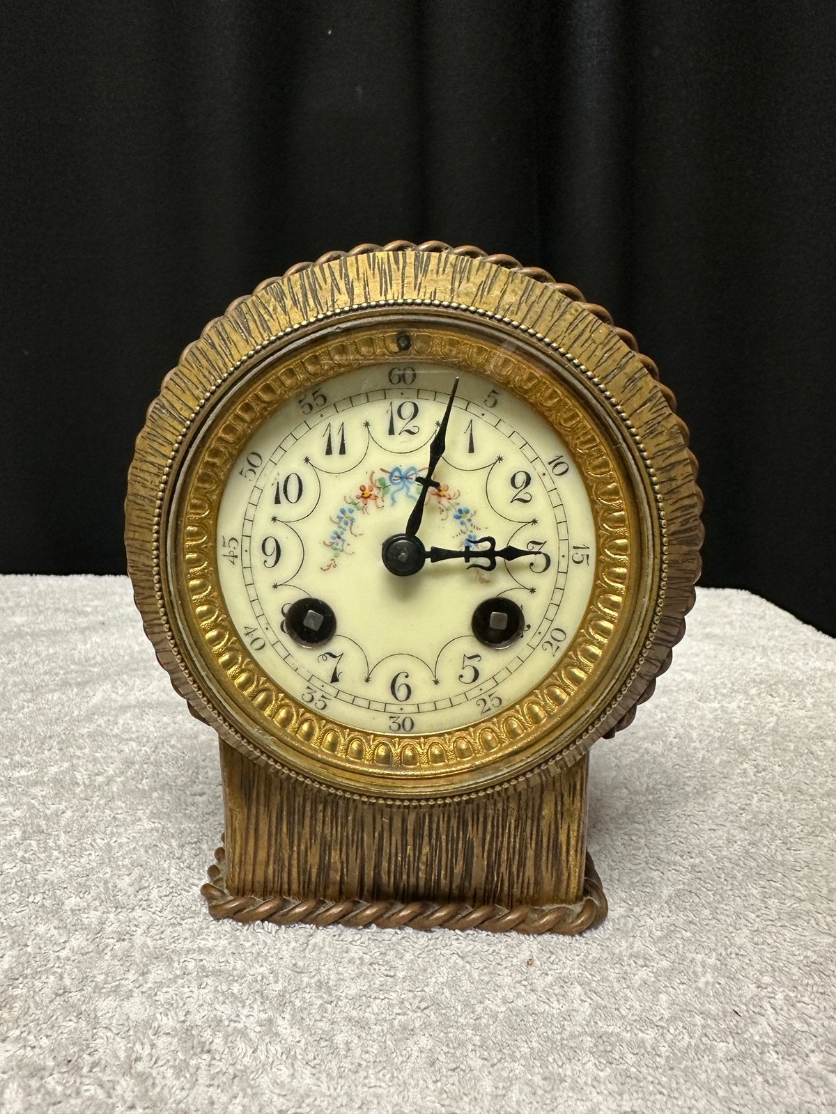Boîte à horloge ancienne Trench Art 1915, Enlèvement ou Envoi