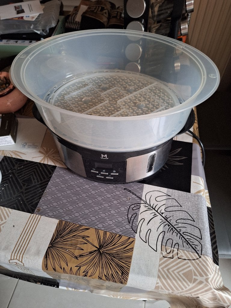 Electrische  stoomkoker, Ophalen, Zo goed als nieuw