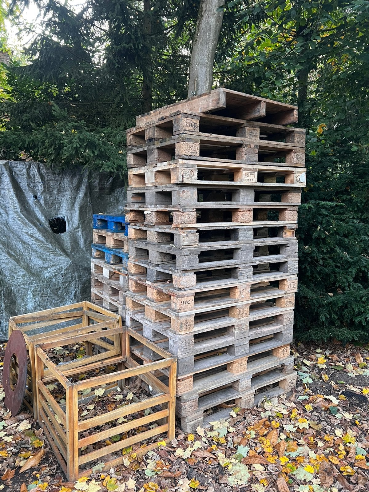 Europalleten, Ophalen