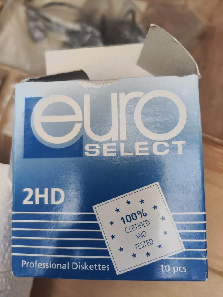 Disquettes Euro Select vintage neuve, Informatique & Logiciels, Enlèvement