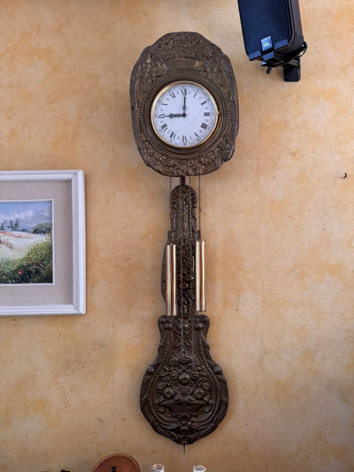 Horloge à pendule carillon, Antiquités & Art, Enlèvement ou Envoi