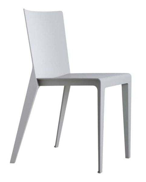 Set 8x Molteni" C "Alfa" designstolen, Huis en Inrichting, Ophalen, Kunststof, Wit, Design